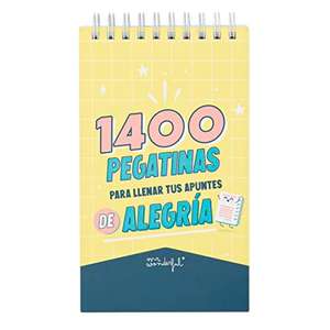 1400 Pegatinas Para Llenar Tus Apuntes De Alegría - Mr. Wonderful, Multicolor, pequeño