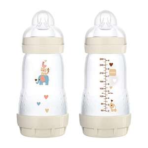 2 biberones MAM 260 ml, tetina 2