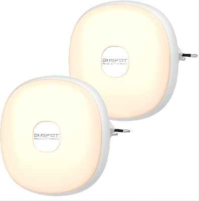 2 luces nocturnas con sensor movimiento 