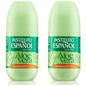 2 x Desodorante "Aloe Vera" Roll-On 75 Ml [Unidad 1'27€]