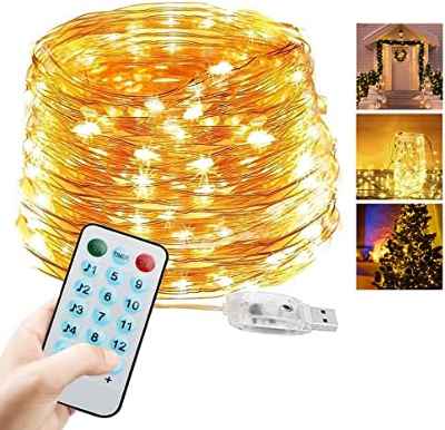 20M guirnaldas led.control remoto.carga USB 