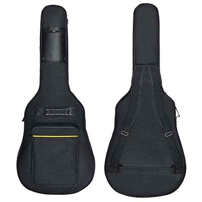 41“ Funda de guitarra impermeable con doble correa 