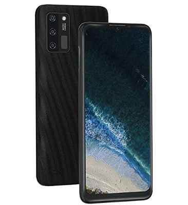 4G Teléfono Android 11 OUKITEL C25, 4GB+32GB(256GB SD Externa), T310 2.0GHz Quad-Core, 5000mAh Batería, 6.5'' HD+ Móvil Libre, Cámara Frontal 8MP+Cámara Triple 13MP, Huella Digital, OTG GPS Negro