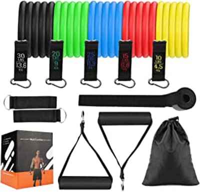 5 bandas de resistencia Etmury con accesorios