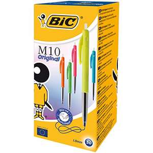 50 bolígrafos BIC