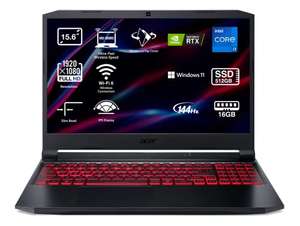 ACER Nitro 5 AN515-57 - Portatil Gaming 15.6" Full HD LED IPS 144Hz (Intel Core i7-11800H, 16 GB RAM, 512 GB SSD, NVIDIA RTX 3070)