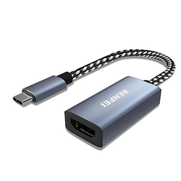 Adaptador USB C a HDMI 4K, Adaptador BENFEI Thunderbolt 3 a HDMI