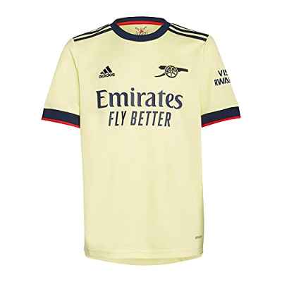 adidas AFC A JSY Y T-Shirt, Unisex Niños, Pearl Citrine, 1112