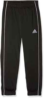 adidas CORE18 PES PNTY Pantalones de Deporte, Unisex Niños, Negro/Blanco, 910Y