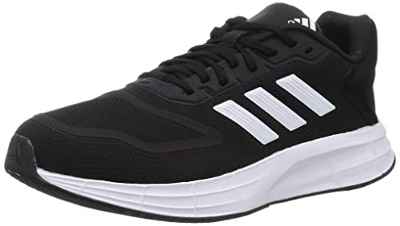 adidas Duramo 10, Road Running Shoe Hombre, Core Black/Cloud White/Core Black, 41 1/3 EU