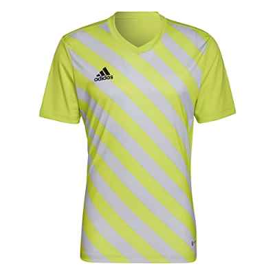 adidas ENT22 GFX JSY T-Shirt, Men's, Tmssye/Team Light Grey, L