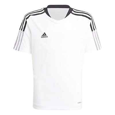 adidas GM7574 TIRO21 TR JSY Y T-Shirt Unisex Kids White 910A