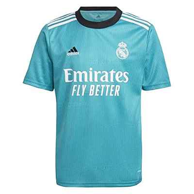 adidas Real 3 JSY Y Camiseta para niños, Agalre, 176 (15/16 años)