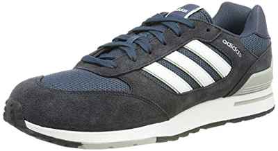 adidas Run 80s, Zapatillas de Running Hombre, AZMATR/FTWBLA/Tinley, 43 1/3 EU