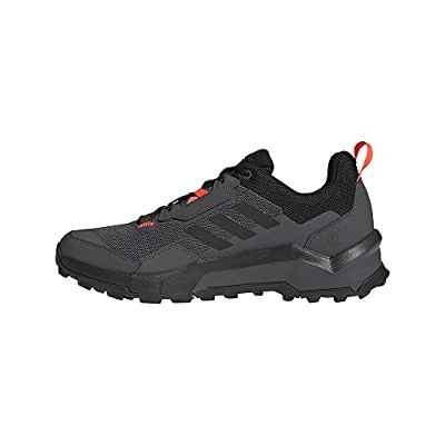 adidas Terrex AX4, Zapatillas de Senderismo Hombre, GRISEI/Rojsol/Carbon, 44 EU