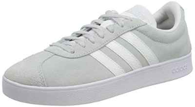 adidas VL Court 2.0, Sneaker Mujer, Halo Blue/Cloud White/Grey, 38 EU