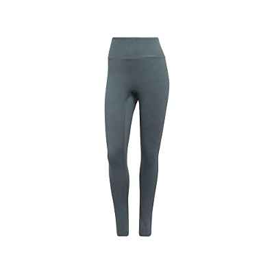 adidas Yoga Long Tight Leggings, Women's, Blue Oxide, S