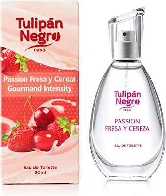 Agua de colonia Tulipán Negro Fresa y Cereza 