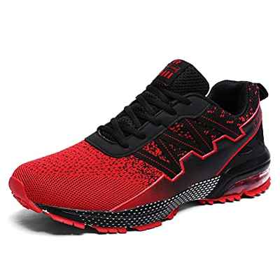 Ahico Zapatillas de Deporte para Correr Hombres Tenis Zapatos Ligero Moda Caminar Transpirable Entrenamiento Deportivo para Hombres