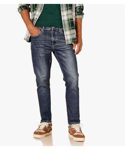 Amazon Essentials Pantalón Vaquero Elástico de Ajuste Entallado Hombre (Varias tallas)