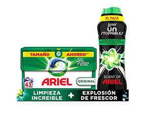 Ariel Original Todo En Uno Pods, Capsulas De Detergente Liquido, 43 Lavados