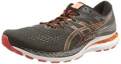 Asics Gel-Kayano 28, Running Shoe Hombre, Black/Clay Grey, 42.5 EU