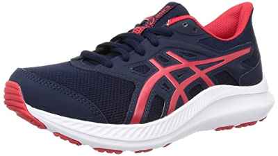 ASICS JOLT 4, Sneaker Hombre, Mitternacht Elektrisches Rot, 41.5 EU