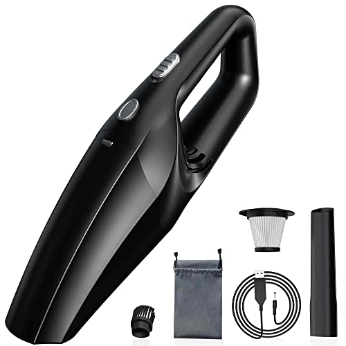 Aspirador de mano potente recargable con Filtro HE