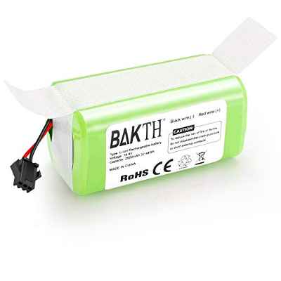 BAKTH 14.4V 2600mAh Li-Ion Batería de Reemplazo para Conga Excellence 990 950 1090, Ecovacs Deebot N79 N79S DN622, Eufy RoboVac 11 11S 12 15C 30 30C 35C, IKOHS NETBOT S14 S15