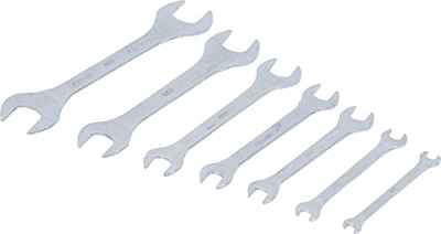 BGS 9019 | Juego de llaves fijas dobles | extra planas | 6 - 23 mm | 7 piezas