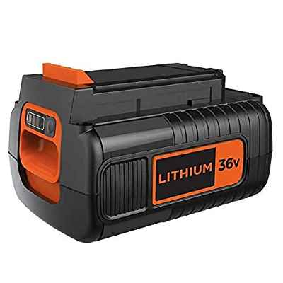 Black+Decker BL2536-XJ BL2536-XJ-Batería Litio 2,5Ah Compatible con Todas Las Herramientas de jardín y Limpieza 36V