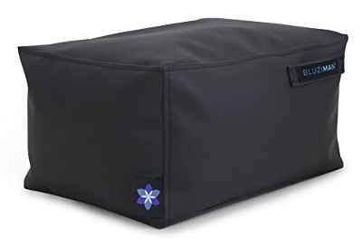 BLUZIMAN® - Reposapies Puff Salon, Reposa piés Premium Hecho a Mano en España de Polipiel Certificado, Puf para Pies, Taburete Otomano, Apoya Pies Oficina, Gamer Cojín Suelo, Bean Bag (REPOSAPIES)