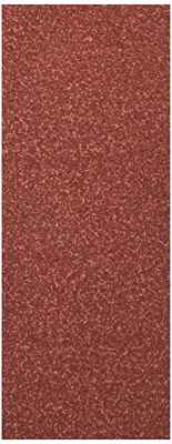 Bosch 2607019498 - Paquete de 25 lijas para lijadoras orbitales (93 x 230 mm, sin perforar, grano 60, 80, 120, 240)