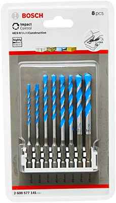 BOSCH 2608577141 - Set profesional: Hex-9 MultiConstruc: 3,4,5,6,8: Insert 8
