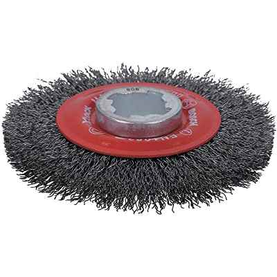 Bosch Professional Clean - Rueda de alambre ondulado (para metales, X-LOCK, Ø 115 mm, grosor del alambre 0,3 mm)