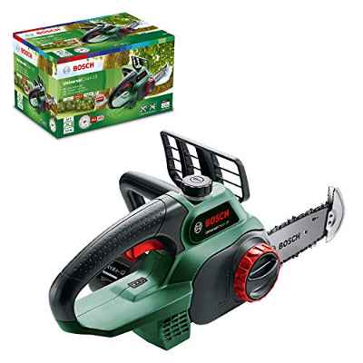 Bosch UniversalChain 18 Motosierra a batería, 18V , longitud de espada 20 cm, no incluye ni batería ni cargador