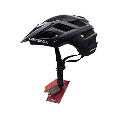 Cairbull Casco de bicicleta Ciclismo Hombres Mtb Mountain Bike Adulto Cascos Negro