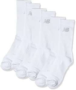 Calcetines New Balance Blacos Unisex talla L (PACK 3)