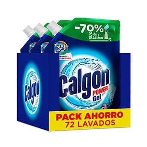 Calgon Power Gel Antical Formato Gel, 3 x 1200 ml, 72 Dosis
