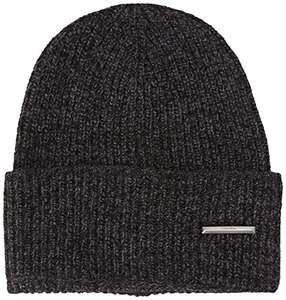 Calvin Klein Jeans Gorro con Placa Pirámide Punto para Hombre