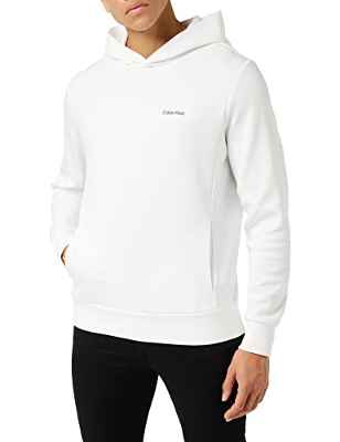 Calvin Klein K10k109927 Sudadera con Capucha, Bright White, M para Hombre