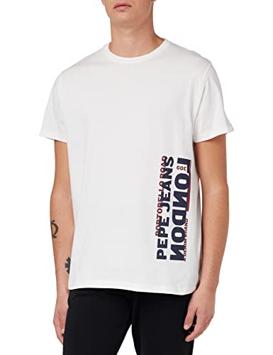 Camiaeta Pepe Jeans blanca hombre