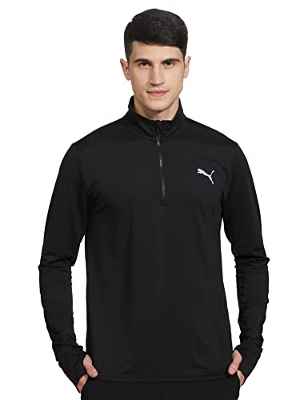 Camiseta de Manga Larga Marca Puma Modelo Run Favorite 1/4 Zip
