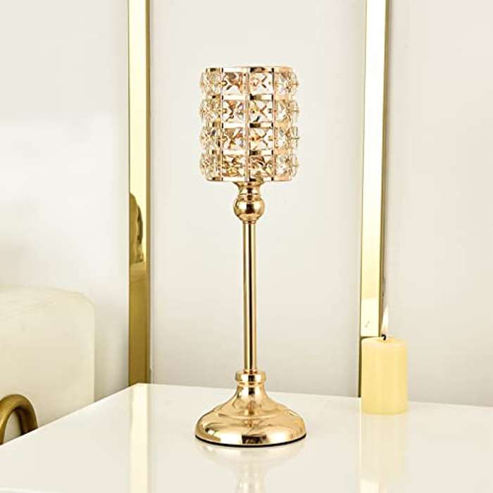 Candelabro de cristal 30cm