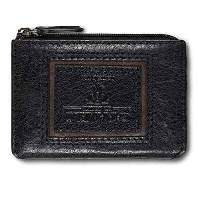Caramelo Tarjetero Monedero Hombre. Cartera Hombre Pequeña. Llavero Hombre Pequeño. Porta Tarjetas de Credito. Tarjetero para Tarjetas de Credito. Tarjetero Piel Hombre. Brook. Negro