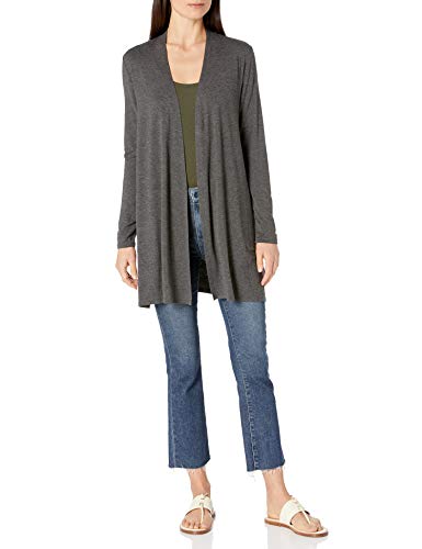 Cárdigan con abertura frontal de manga larga