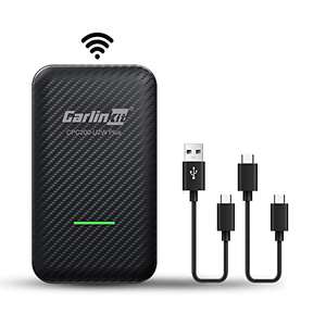 CarlinKit 3.0 CarPlay inalambrico Adaptador, Apto para Coches con función Apple carplay