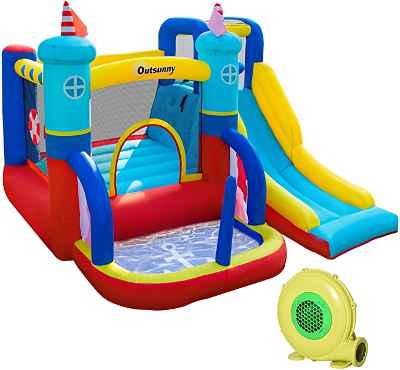 Castillo Hinchable con Tobogán 