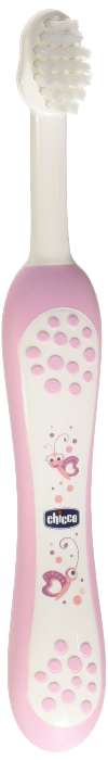 Chicco Cepillo dental divertido con cerdas suaves para 6-36 meses