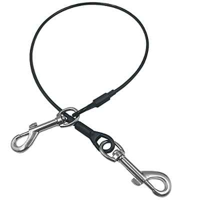 Cinturón de Seguridad de Coche para Mascotas,cinturón de Seguridad para Perros,Resistente a Las masticaciones,de Yucool,,Perros pequeños,medianos,Grandes y extragrandes,Color Plateado